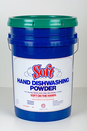 soft hand dishwashing powder