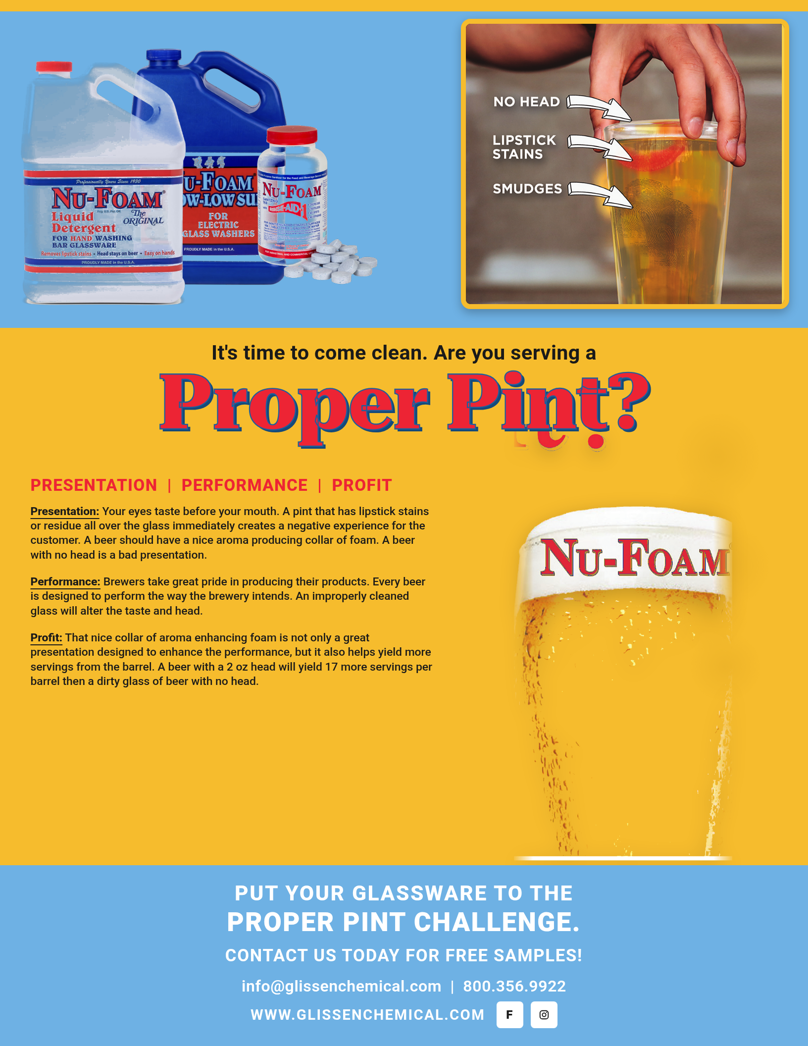 Proper Pint sell sheet preview