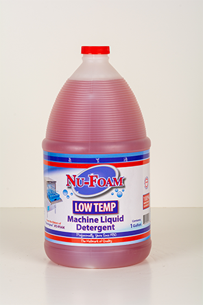low temp machine liquid detergent