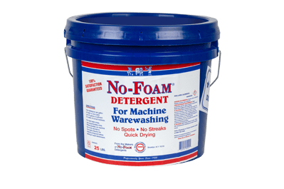 Detergent for machine warewashing